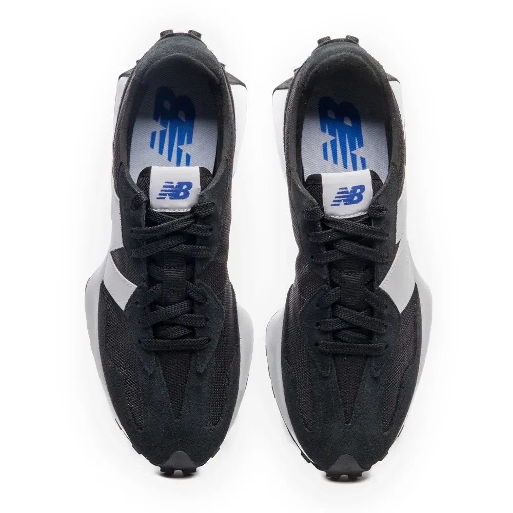 Tênis New Balance 327 V1 Masculino Preto/Branco | Oscar
